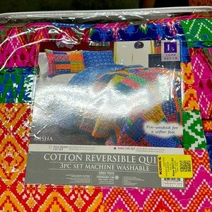 3 pice king bedding set nwt
